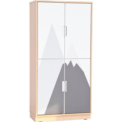 Dulap XL din colectia mobilier tematic pentru gradinita Muntii - imagine 7